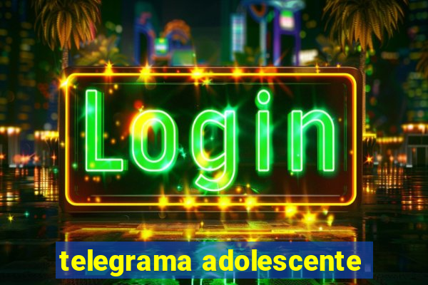 telegrama adolescente